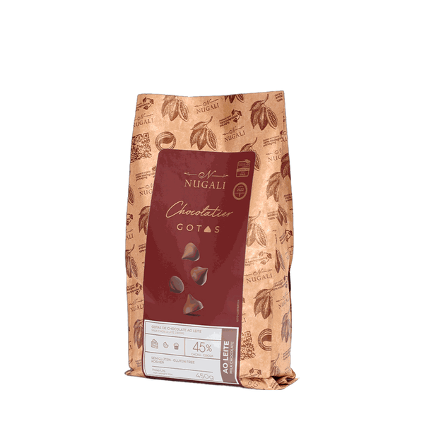Chocolate ao Leite em Gotas Nugali – 450g