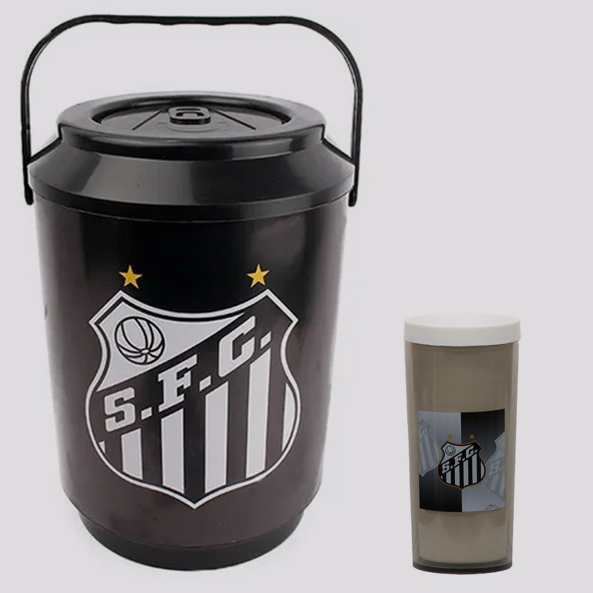 Kit Copo e Cooler Santos