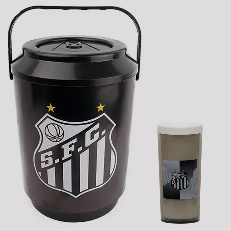Kit Copo e Cooler Santos