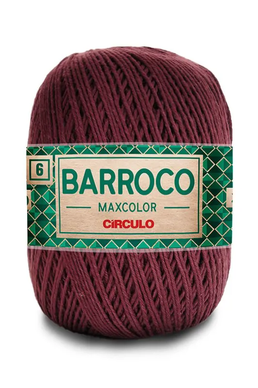 Barbante Barroco Maxcolor 226m Nº4/6 7311 Tabaco