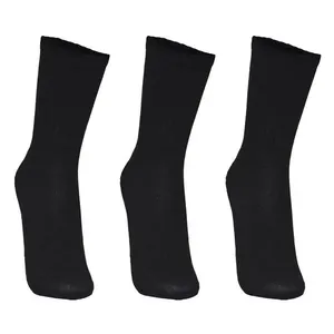 Meia Under Armour Core Cotton Cano Alto - Pacote com 3 pares 36-40 Preto