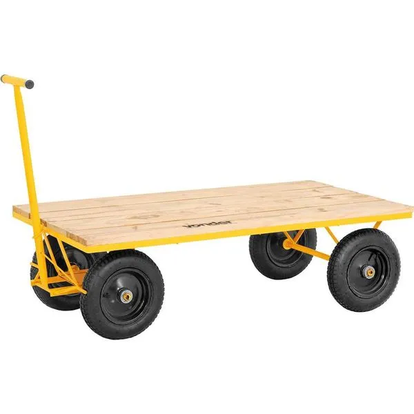 Carrinho Plataforma de Madeira Desmontado 600kg - VONDER