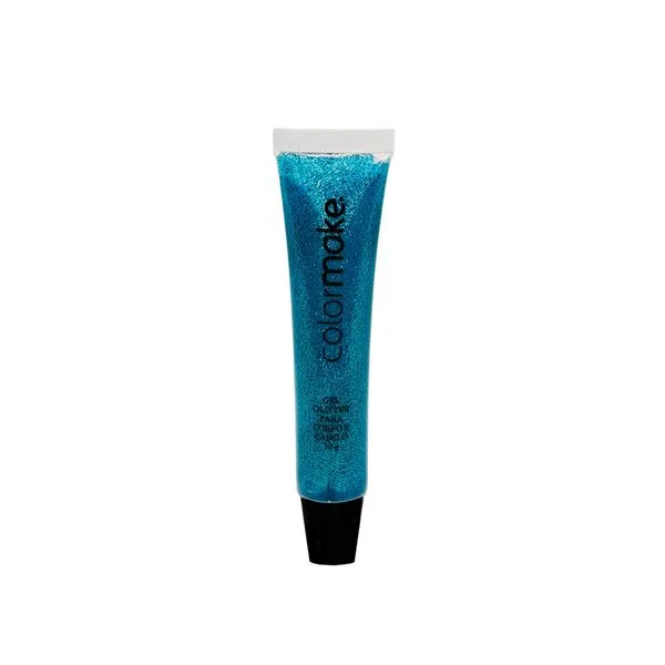 Gel Glitter Colormake Azul Bisnaga 30g - ColorMake