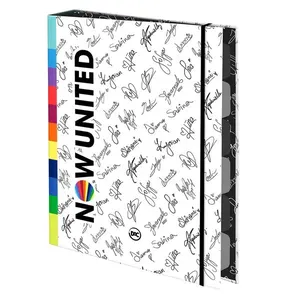 Caderno Argolado - Now United - Branco - +48 Folhas - DAC