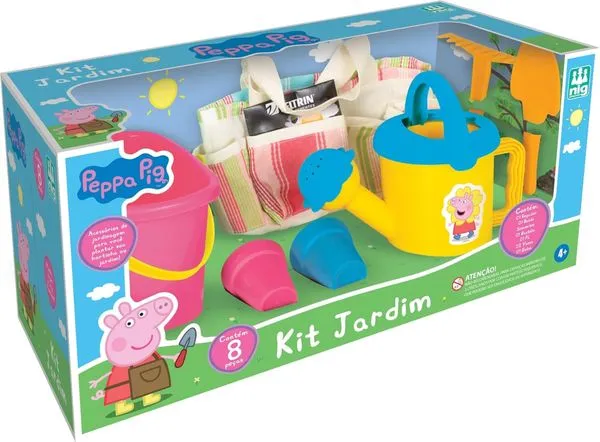 KIT JARDIM - PEPPA PIG - NIG