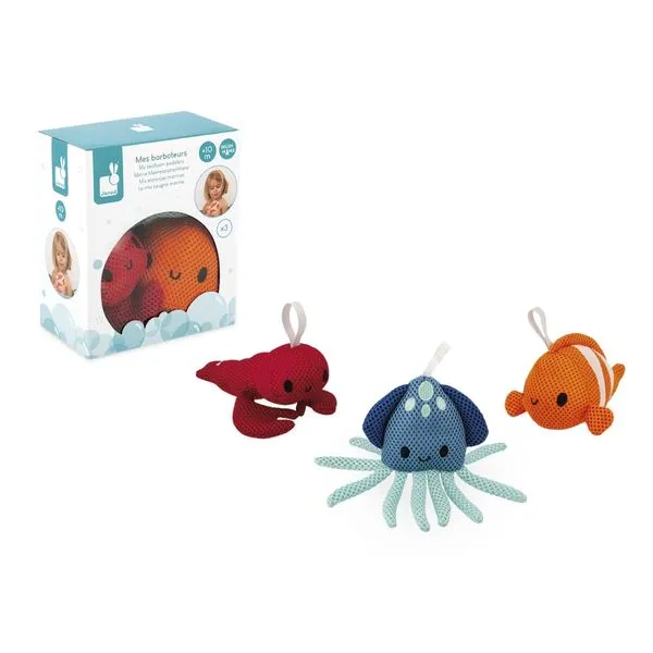 Kit Esponjinhas de Banho Janod
