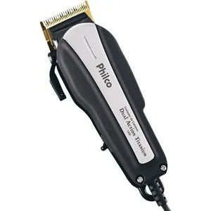 Máquina de Cortar Cabelo Philco Dual Action Titanium com Acessórios 220V