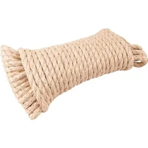 Corda de sisal 10 mm x 15 m 3 pernas - VONDER