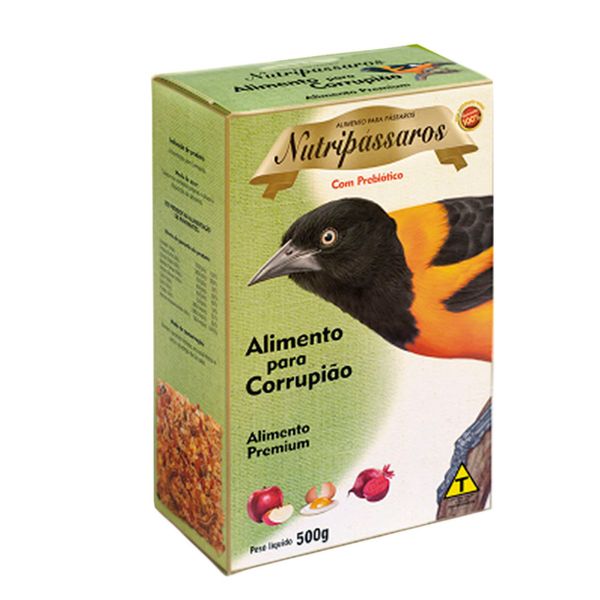 Ração para Corrupião Nutripássaros 500 g