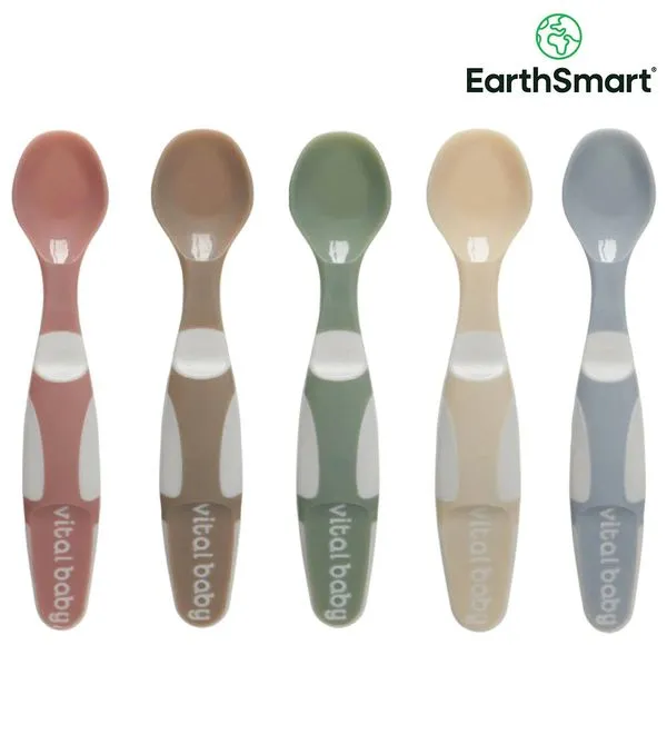 Kit Colheres com 5 unidades Vital Baby 5 unidades