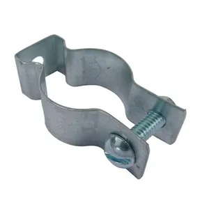 Abraçadeira Tipo D 1.1/2" Inox com Parafuso Nacional