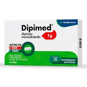 Dipimed 1g 10 Comprimidos Revestidos