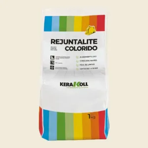 Rejunte Resinado Cerâmica e Porcelanato 1kg Kerakoll Rejunte Rejuntalite Cerâmica e Porcelanato Avório 1kg Kerakoll