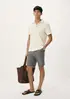 Bermuda Básica Masculina Chino - Cinza 052