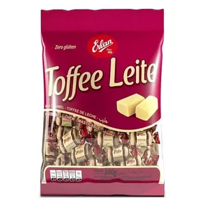 Bala Mastigável Erlan Toffee Leite 100g