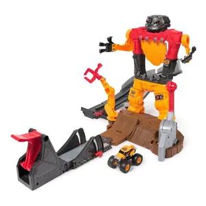 Playset - Smashbot Com Veiculo - 1:64 - Monster Jam - Sunny