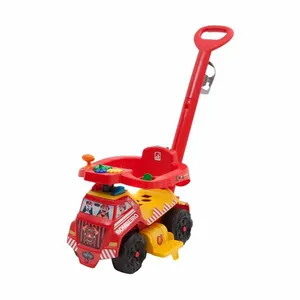 Carrinho de Passeio e Andador Bandeirante Bombeiro