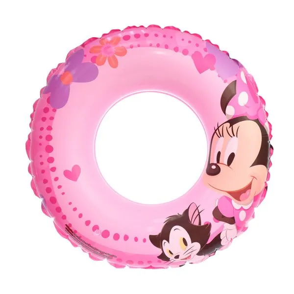 Bóia Circular - Minnie - Etitoys - Rosa