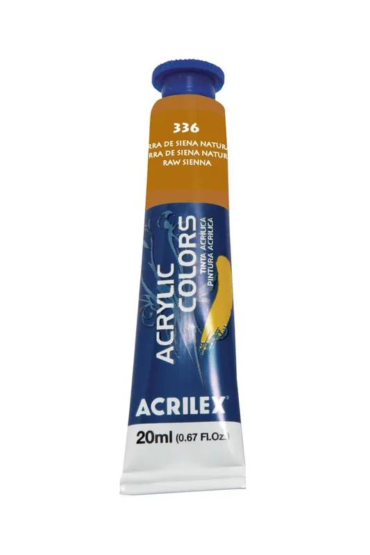 Tinta Acrílica Acrylic Colors 20ml Marrom Terra