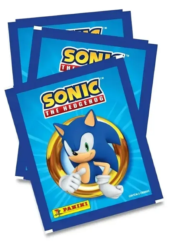 Sonic The Hedgehog Modern - Envelope 5 Cromos