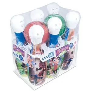 Boliche Super Boliche Menino 6 Pinos com 2 Bolas Ilustrações Divertidas Brinquemix Boliche Super Boliche Menino 6 Pinos com 2 Bolas Brinquemix