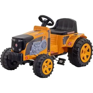 Veículo a Pedal Trator Fazendeiro com Volante com Som Amarelo Biemme Brinquedos Veículo a Pedal Trator Fazendeiro Volante Som Amarelo Biemme