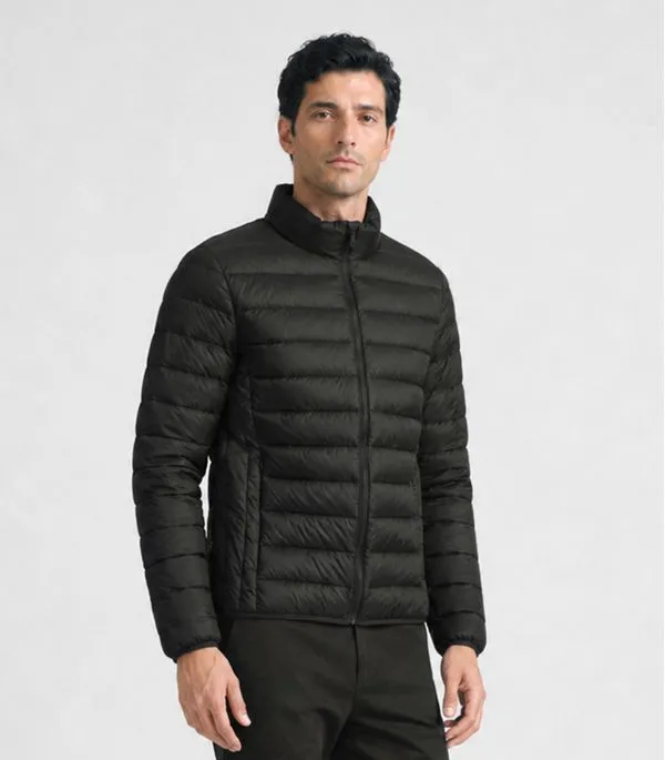 Jaqueta Masculina Puffer Em Poliamida All Free Verde G