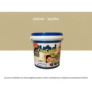 Tinta Acrílica Citycolor Premium Semibrilho Marfim 3,6 Litros 063AM240 (MP)