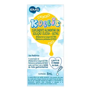 Suplemento Alimentar Probiótico Kollis Pediátrico 8ml Gotas