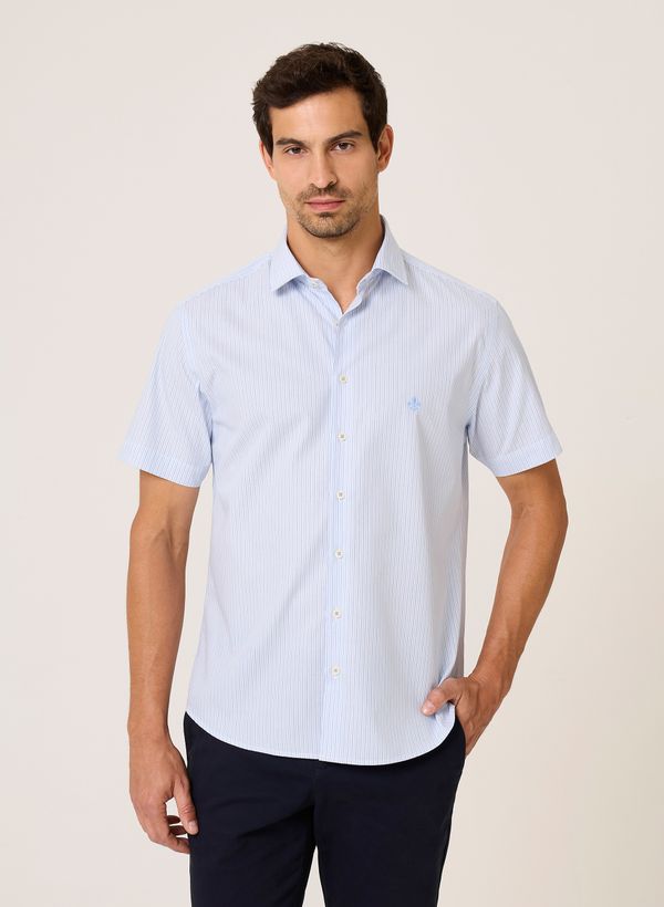 Camisa Slim Fit Listrada Dudalina Masculina 3