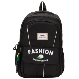Mochila Feminina Arara Dourada - RY66175 PRETO