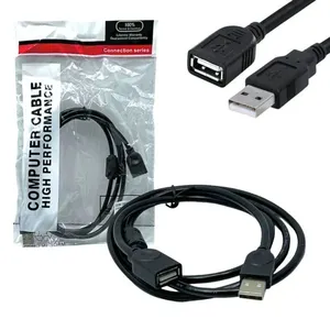 Cabo Extensor Para Usb Macho X Usb Femea De 1,5 Metros