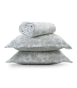 Kit Cobre Leito Matelassê Casal Appel Cinza UN / Cinza