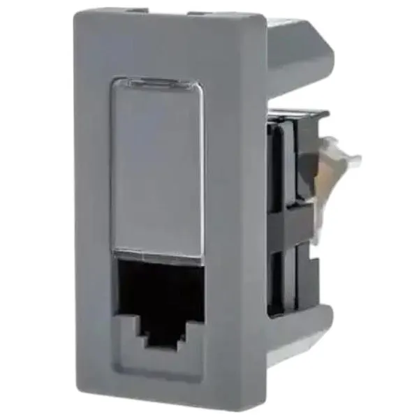 Módulo Tomada RJ45 Cat6 Lcs2 Legrand Pial Plus+ Cinza 615047CZ (MP)