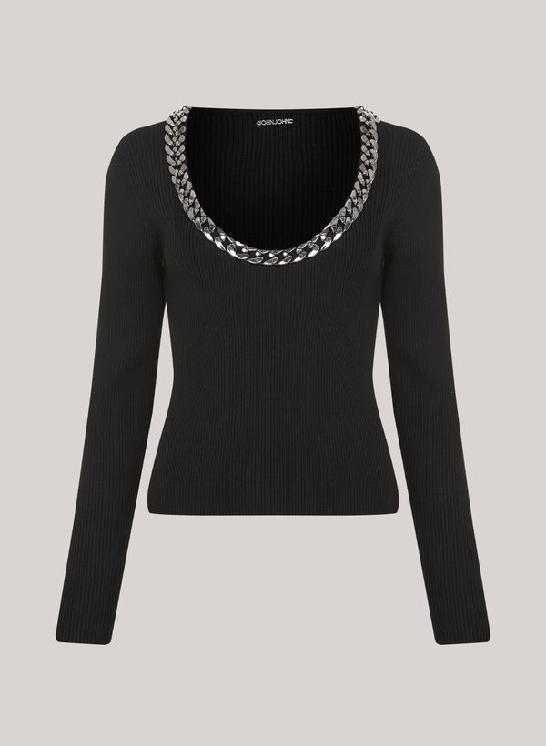 Blusa Justa Tricot Chain John John Feminina GG