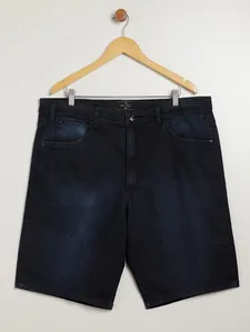 Bermuda Jeans Vilejack Plus Size Masculino AZUL 56