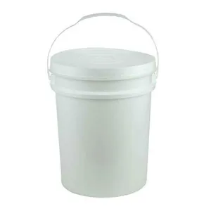 Balde Industrial 12,5l Com Tampa Branco R.0734 Jaguar