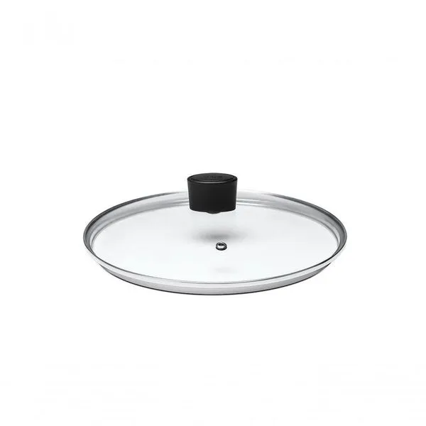 Tampa De Vidro Para Panela Brinox ø 24 Cm Preto