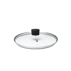 Tampa De Vidro Para Panela Brinox ø 24 Cm Preto