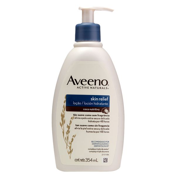 Loção Hidratante Aveeno Skin Relief Coco 354ml