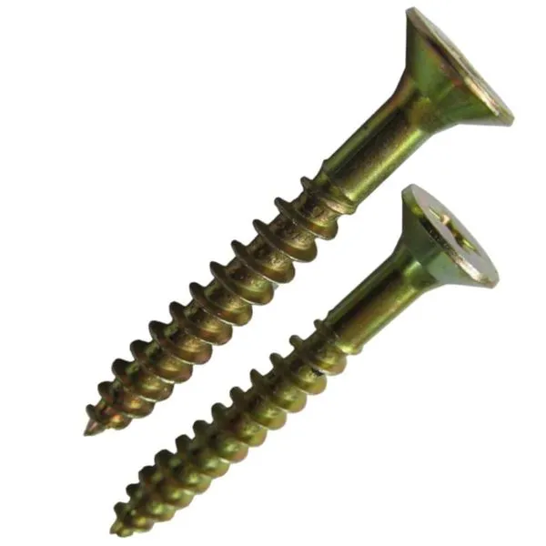 Parafuso para Aglomerado com Cabeça Chata PHS 4,0x20 com Cartela 20 Peças - PAG089 - FOXMIX
