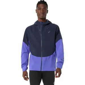 Jaqueta ASICS Metarun Legend - Masculino - Azul/Verde - tam: GG