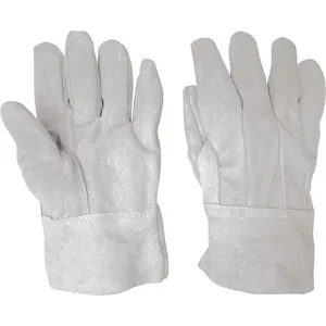 Luva de Raspa com Reforço na Palma com Dorso Inteiro - QUALITY KOUROS Luva de raspa 7 cm com reforço na palma - QUALITY KOUROS