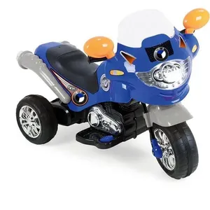 Moto Elétrica Infantil Speed Chopper Bateria 6V Suporta 20kg Azul Homeplay Moto Elétrica Infantil Speed Chopper 6V 20kg Azul Homeplay