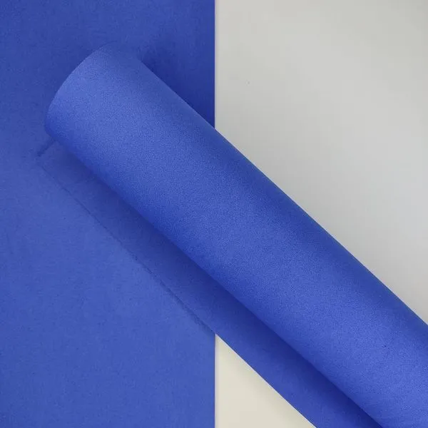 Pacote 05 Folhas Eva 4mm 40x48 Make+ Azul Escuro