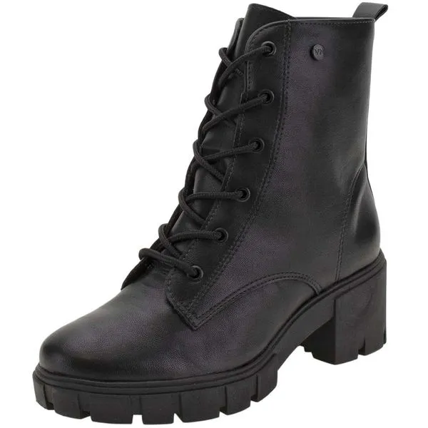 Bota Feminina Coturno Via Marte - 213301 PRETO 39