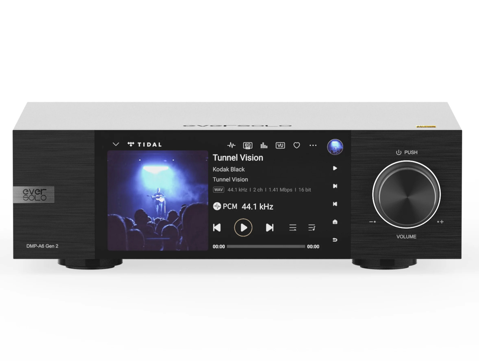 Streamer Music EverSolo DMP-A6 GEN 2 - Preto