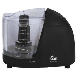Mini Processador 120W Kian Preto 127V