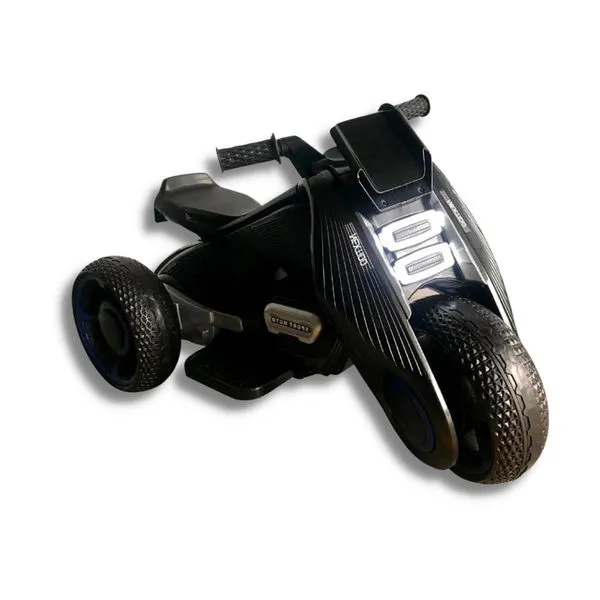 MINI MOTO ELETRICA INFANTIL FUTURISTA 6V PRETA - IMPORTWAY