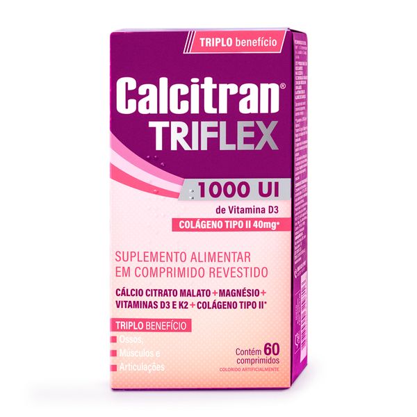 Calcitran Triflex 60 Comprimidos Revestidos
